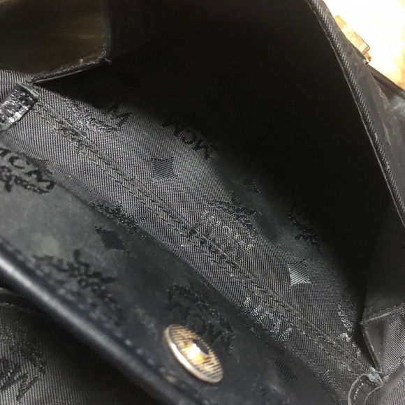 MCM Jacquard Monogram Drawstring Nylon Backpack main image 15